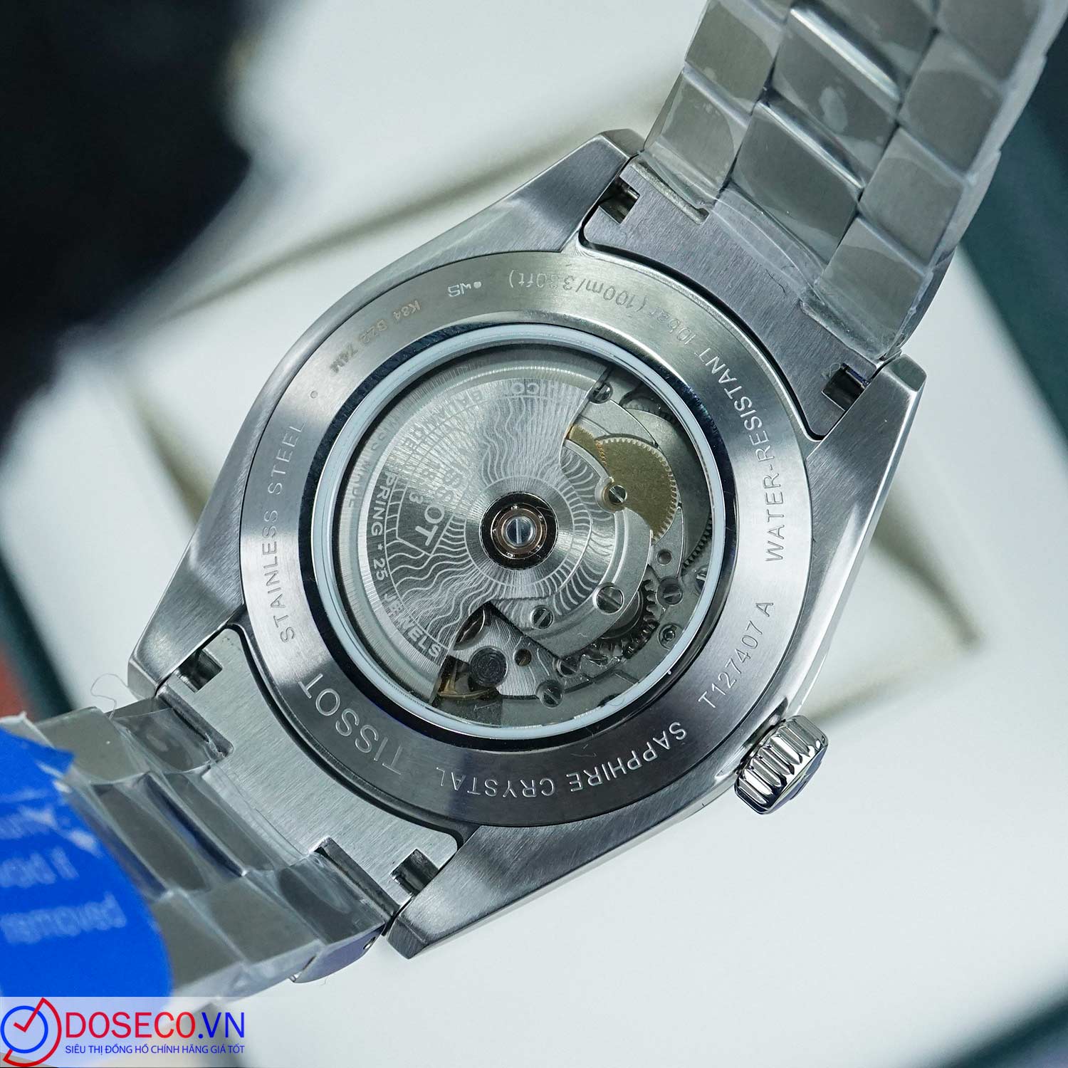 Tisso navigator Gentleman Powermatic 80 Silicium T127.407.16.041.01 unused Auth
